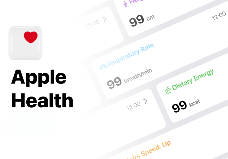 Apple Health interface showing real-time health metrics like respiratory rate and dietary energy, highlighting the potential of AI-powered preventive care