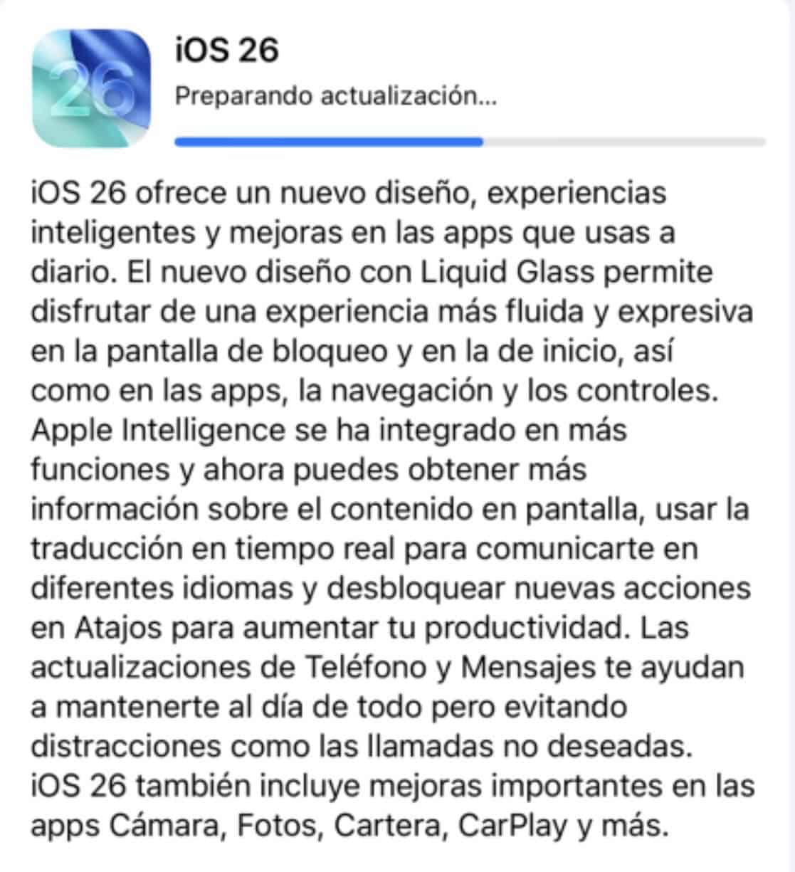 iOS 26 ya está aquí: todo lo que necesitas saber - AppleX4: Tu Fuente ...