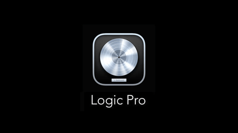 Logotipo de Logic Pro, una aplicación de software de producción musical de Apple.