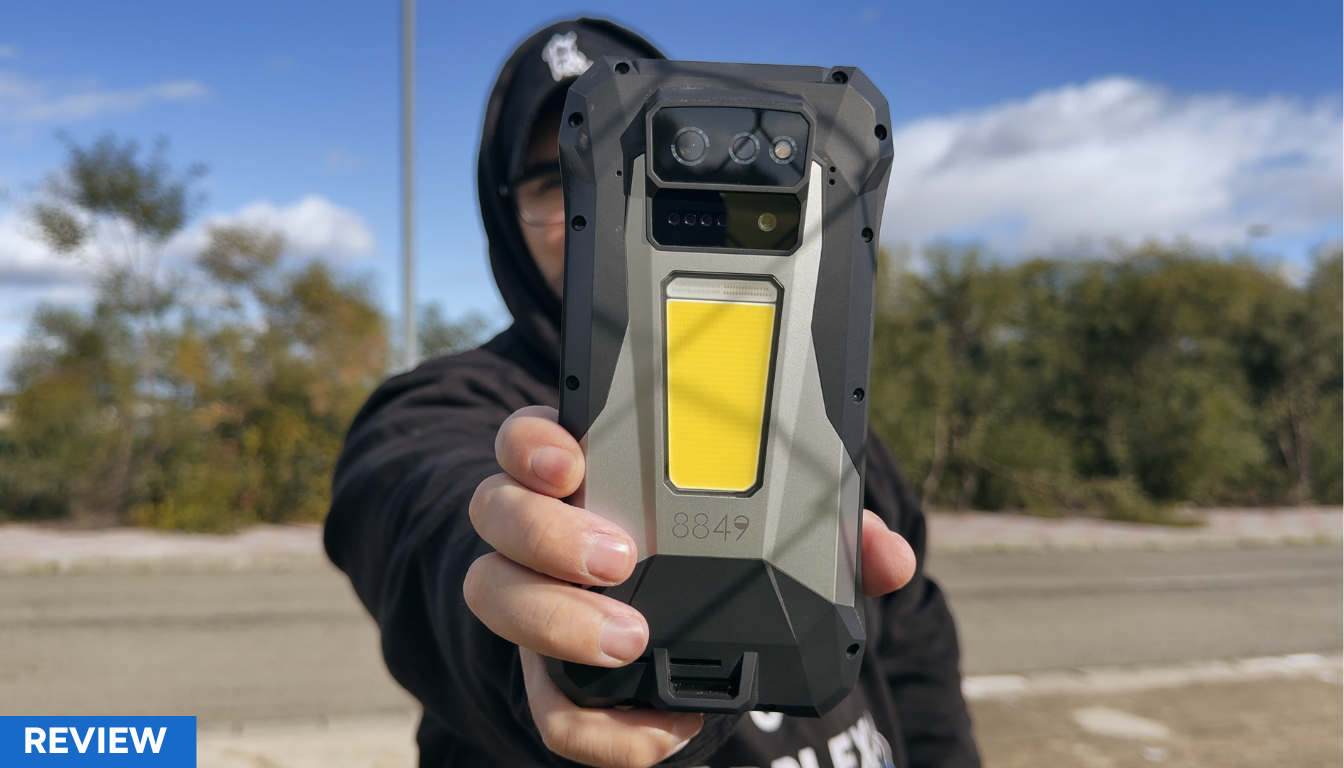 Probamos el 8849 TANK X: el móvil rugerizado que apuesta por algo que nadie más ofrece