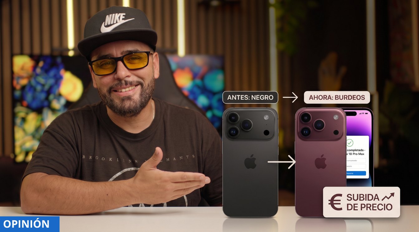 He reservado el iPhone 18 Pro Max en burdeos: por qué he dejado el negro de siempre (y qué me ha costado la subida de precio)