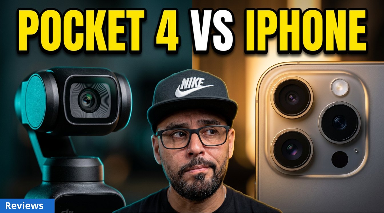 DJI Osmo Pocket 4 vs iPhone 16 Pro Max: ¿merece la pena una cámara aparte para grabar?